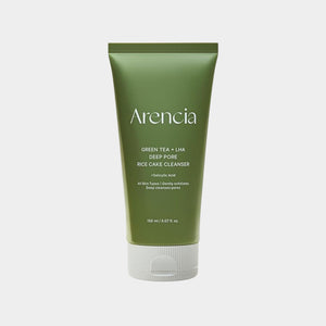 Green Tea + LHA Deep Pore Rice Cake Cleanser 150ml