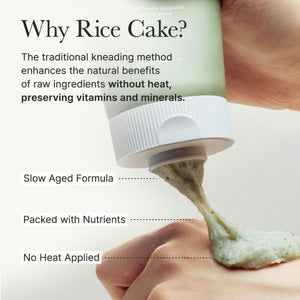 Green Tea + LHA Deep Pore Rice Cake Cleanser 150ml
