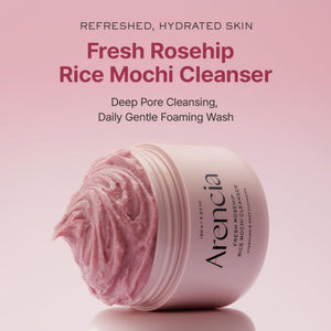 Fresh Rosehip Rice Mochi Cleanser 120g