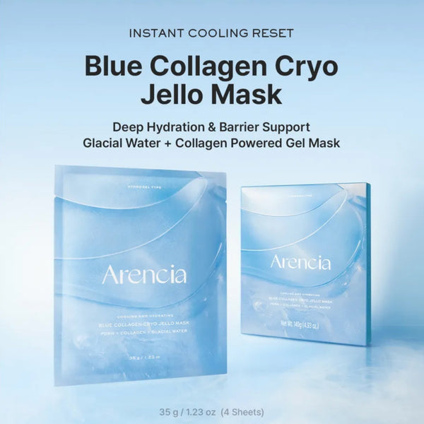 PDRN Blue Collagen Cryo Jello Mask 4 masks