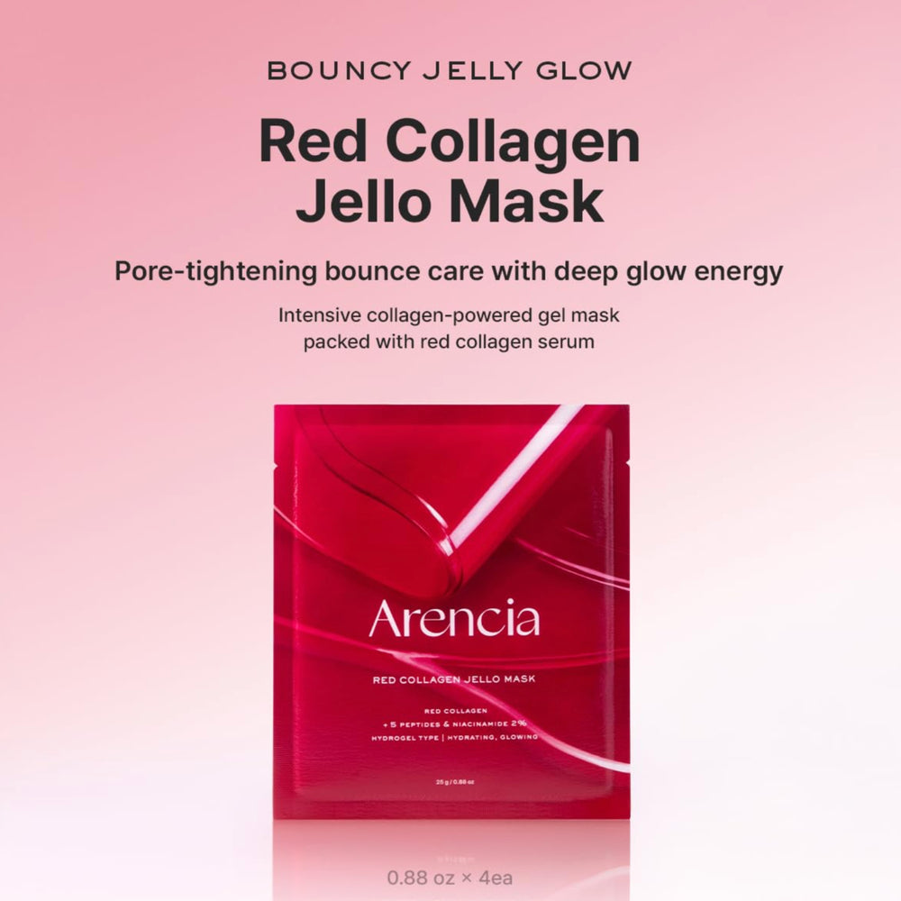 Red Collagen Pore-Tightening Jello Mask 4 masks