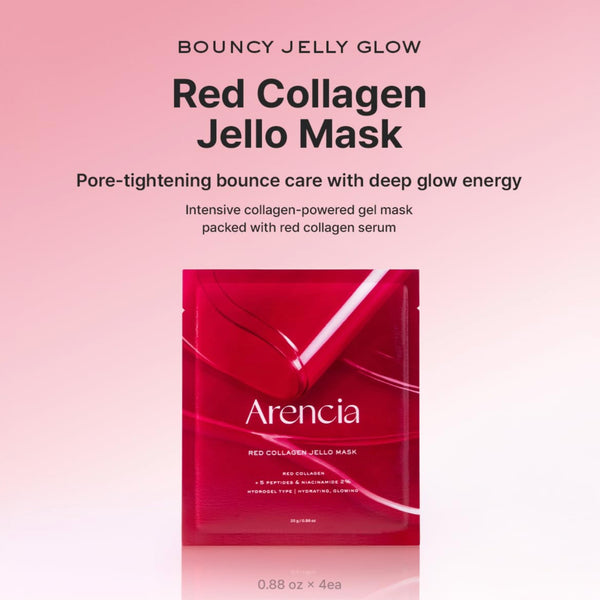 Red Collagen Pore-Tightening Jello Mask 4 masks