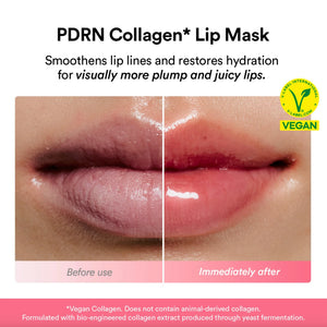 PDRN Vegan Collagen lip Mask Glazed Jelly 0.38oz.