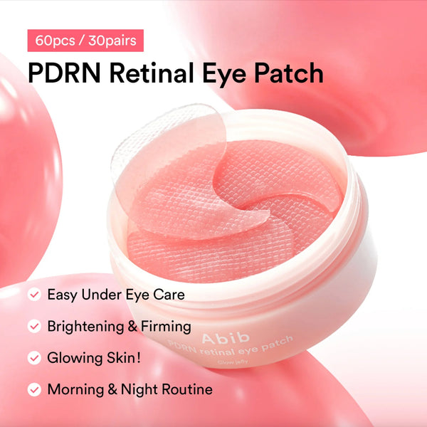 PDRN Retinal Eye Patch Glow Jelly 60pcs