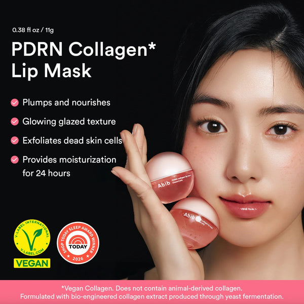 PDRN Vegan Collagen lip Mask Glazed Jelly 0.38oz.