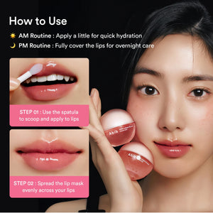 PDRN Vegan Collagen lip Mask Glazed Jelly 0.38oz.