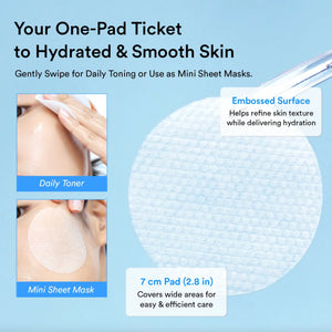 Sedum Hyaluron Pad Hydrating Touch 80 pads
