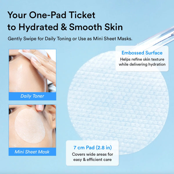 Sedum Hyaluron Pad Hydrating Touch 80 pads