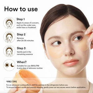 Glutathione Kojic Acid Eye Patch Vita Jelly 60pcs