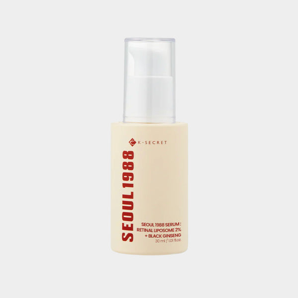 SEOUL 1988 Serum : Retinal Liposome 2% + Black Ginseng 30ml