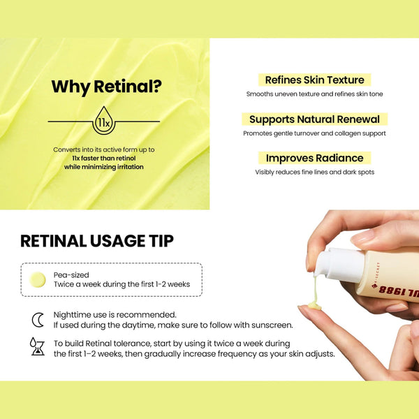 SEOUL 1988 Serum : Retinal Liposome 2% + Black Ginseng 30ml