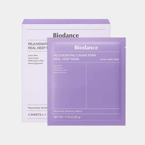 Rejuvenating Caviar PDRN Real Deep Mask 4 masks
