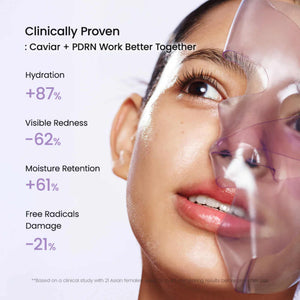 Rejuvenating Caviar PDRN Real Deep Mask 4 masks