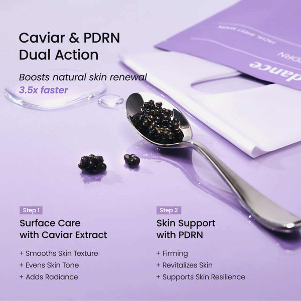 Rejuvenating Caviar PDRN Real Deep Mask 4 masks