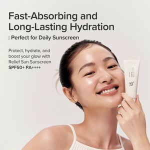 Relief Sun : Rice + Probiotics SPF50+ PA++++ 50ml