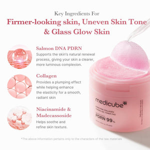 PDRN Pink Collagen Gel Toner Pad 70 pads
