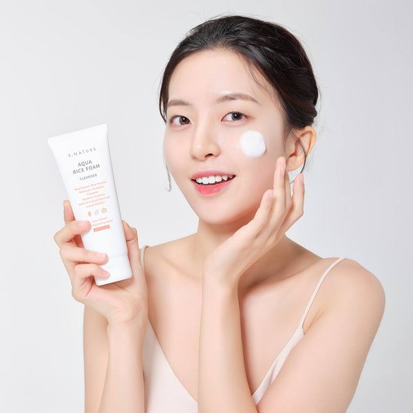 Aqua Rice Foam Cleanser 80ml