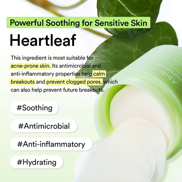 Heartleaf Spot Pad Calming touch 80 pads