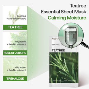Teatree  Essential Mask Calming Moisture 10 masks