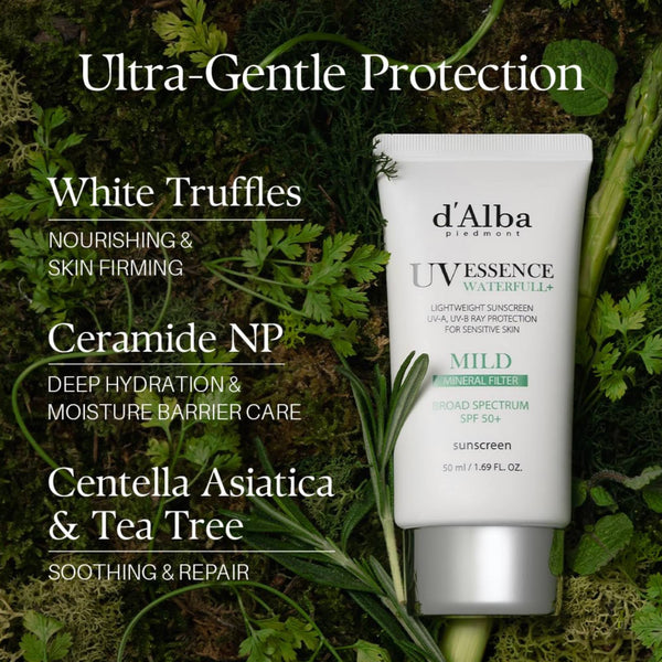 White Truffle Waterfull Mild Sunscreen SPF 50+ 50ml
